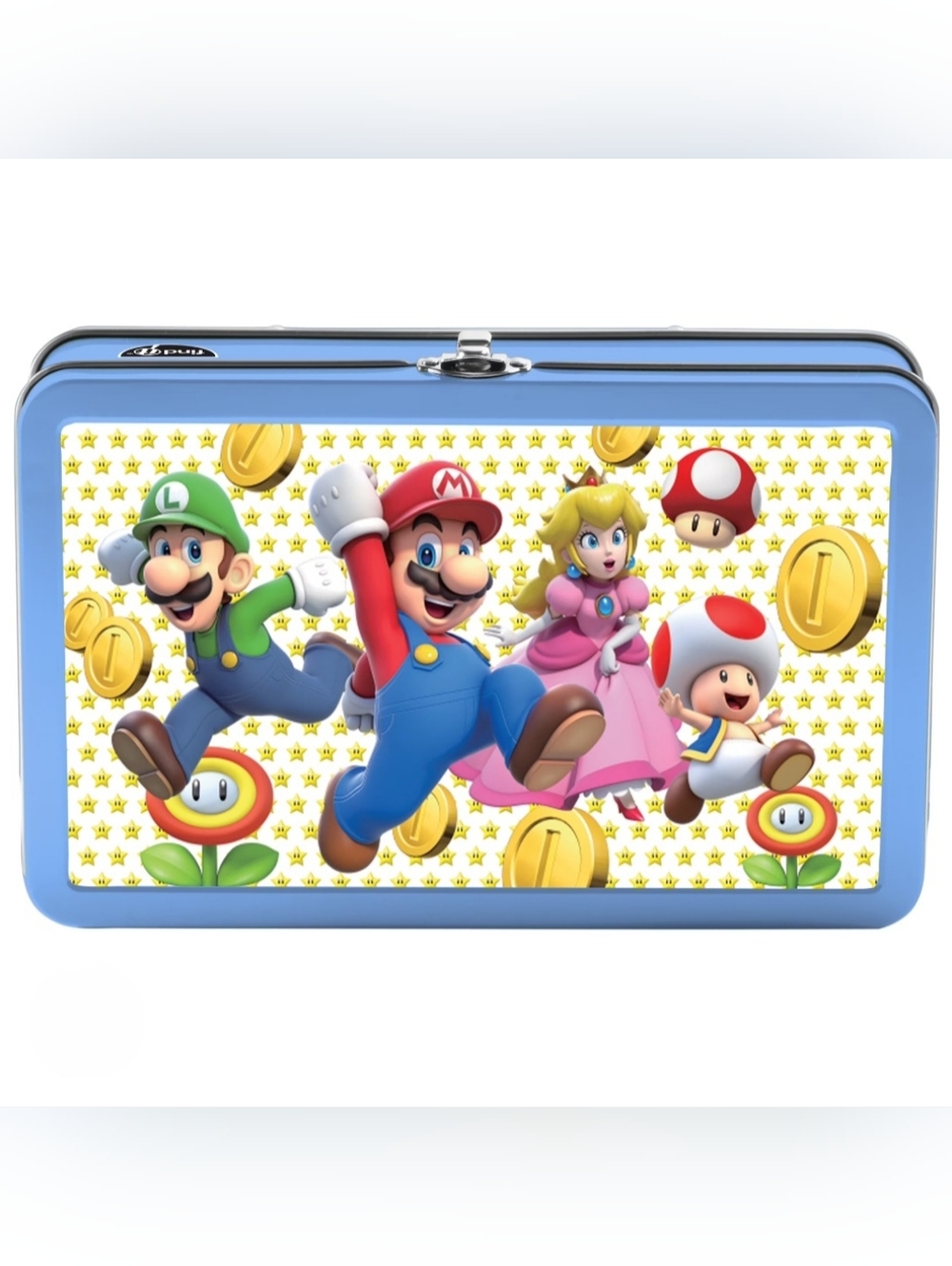 FIND IT Super Mario 3D Tin Supply Box